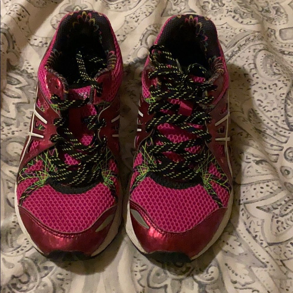 Pink ASICS